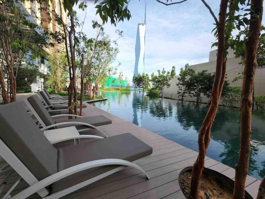 クアラルンプールInfinity Pool/ Lucentia Bbcc, Near Lalaport, Pnb118, Klccアパートメント エクステリア 写真